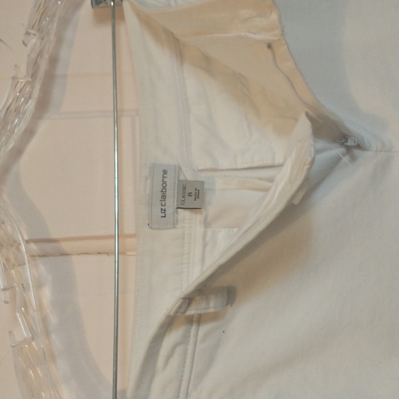 Four piece Women's Size 8 Clothes Set Red and White Capris Pants Tank Blouse - Picture 6 of 10